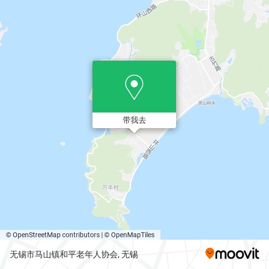 无锡市马山镇和平老年人协会地图