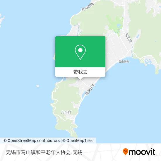 无锡市马山镇和平老年人协会地图