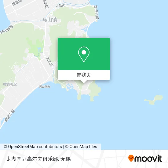 太湖国际高尔夫俱乐部地图
