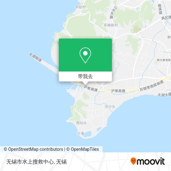 无锡市水上搜救中心地图