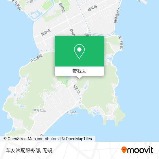 车友汽配服务部地图