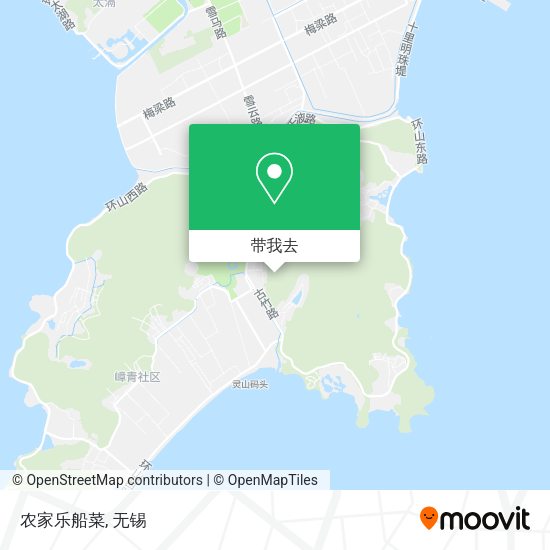 农家乐船菜地图