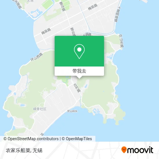 农家乐船菜地图