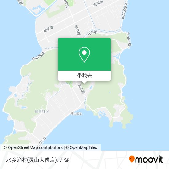 水乡渔村(灵山大佛店)地图
