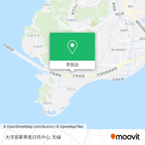 大浮居家养老日托中心地图