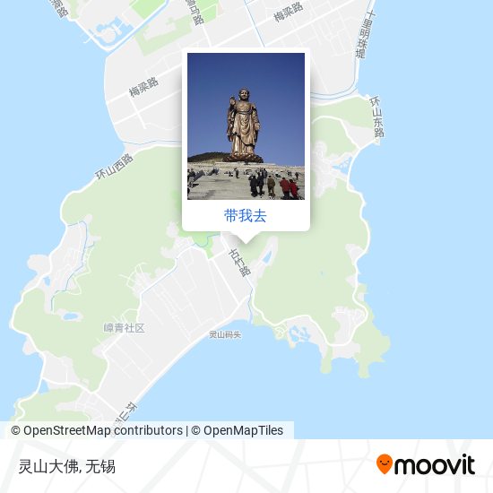 灵山大佛地图