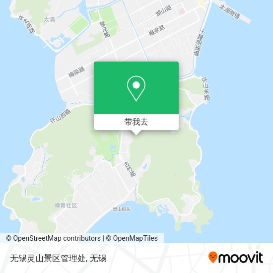 无锡灵山景区管理处地图