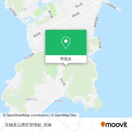 无锡灵山景区管理处地图