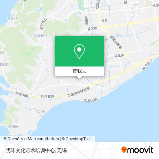 优咔文化艺术培训中心地图
