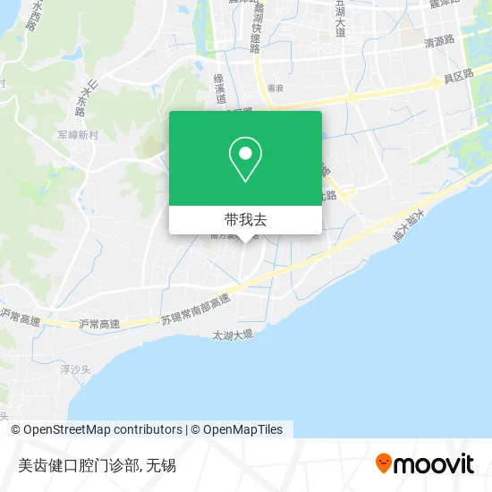 美齿健口腔门诊部地图