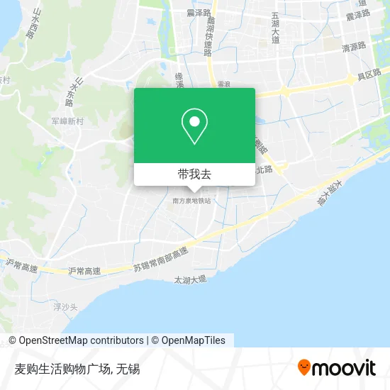 麦购生活购物广场地图