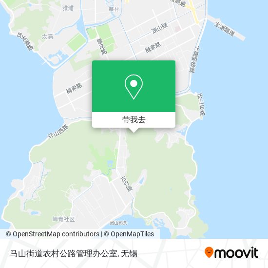 马山街道农村公路管理办公室地图