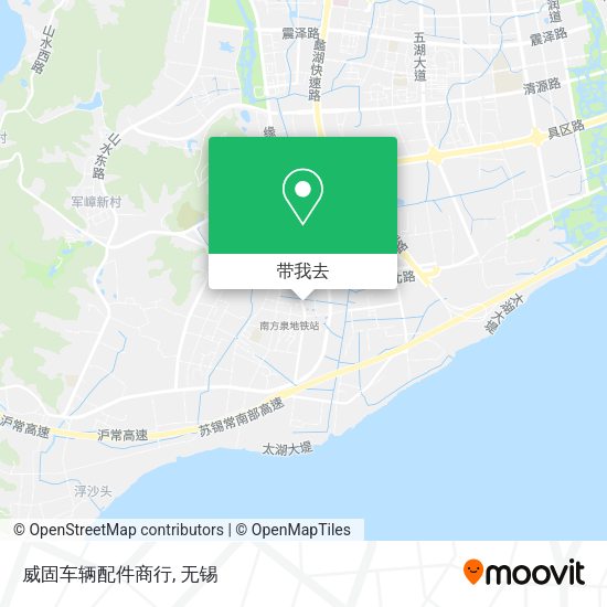 威固车辆配件商行地图