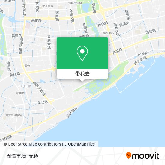 周潭市场地图