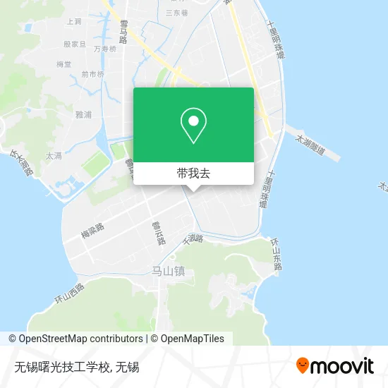 无锡曙光技工学校地图