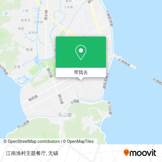 江南渔村主题餐厅地图