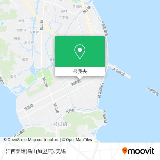 江西菜馆(马山加盟店)地图