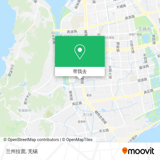 兰州拉面地图