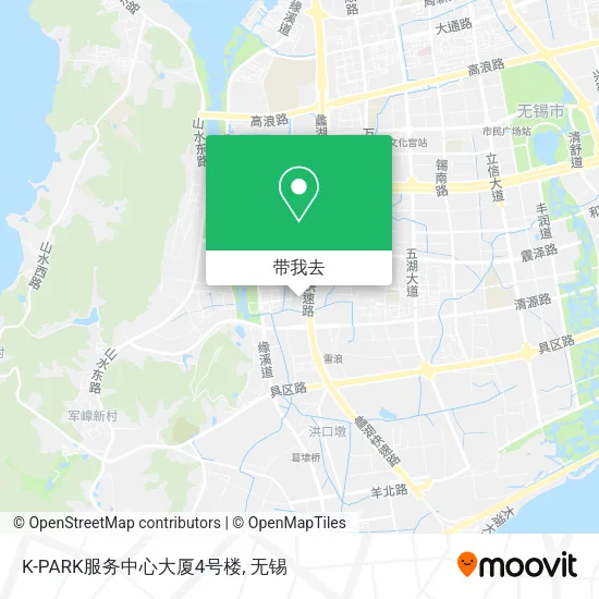 K-PARK服务中心大厦4号楼地图