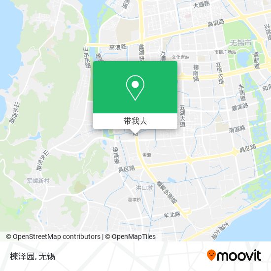 楝泽园地图