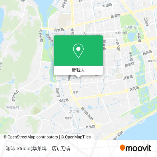 咖啡 Studio(华莱坞二店)地图