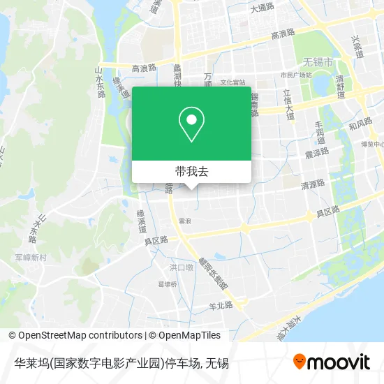 华莱坞(国家数字电影产业园)停车场地图