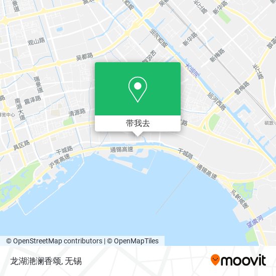 龙湖滟澜香颂地图