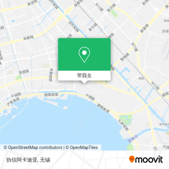 协信阿卡迪亚地图