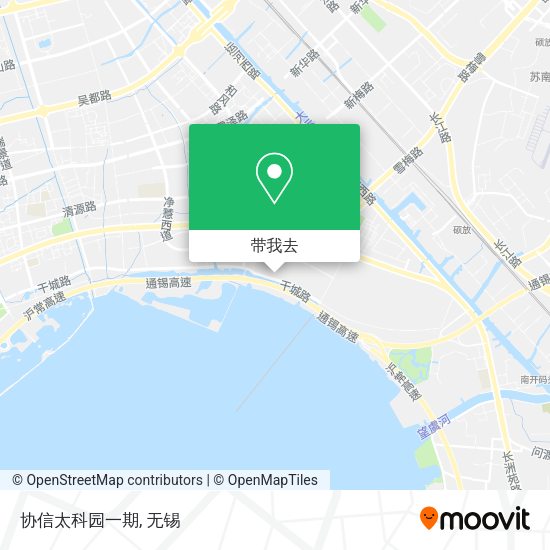 协信太科园一期地图