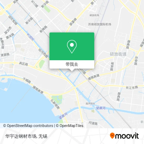 华宇达钢材市场地图