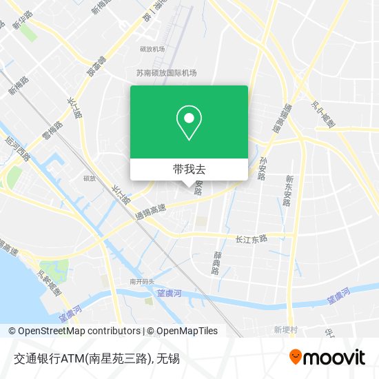 交通银行ATM(南星苑三路)地图