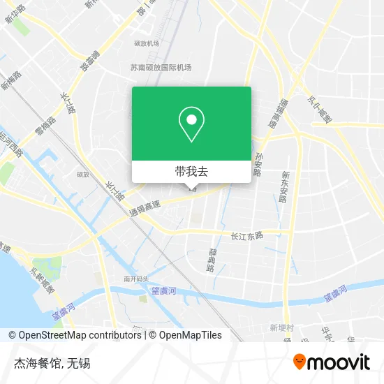 杰海餐馆地图