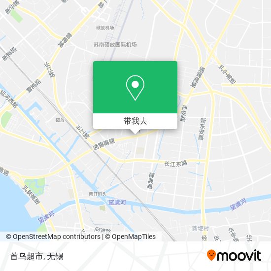 首乌超市地图