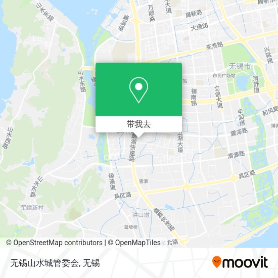 无锡山水城管委会地图