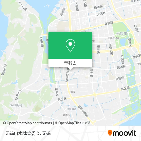 无锡山水城管委会地图