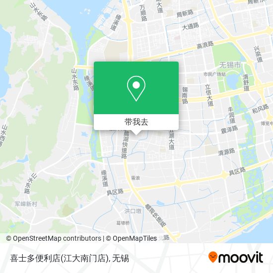 喜士多便利店(江大南门店)地图
