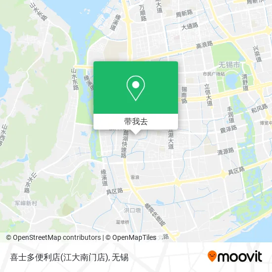 喜士多便利店(江大南门店)地图