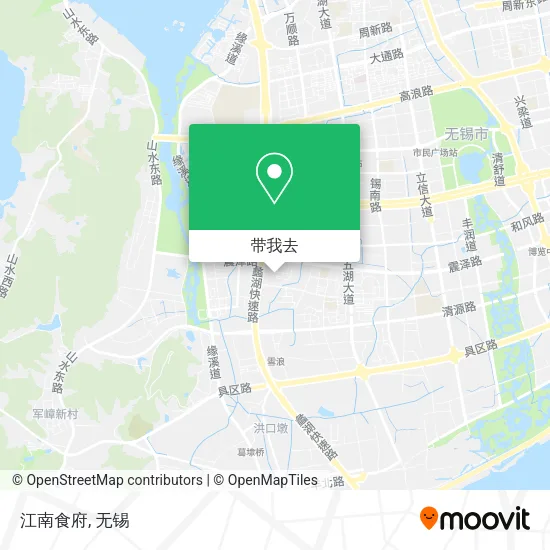 江南食府地图