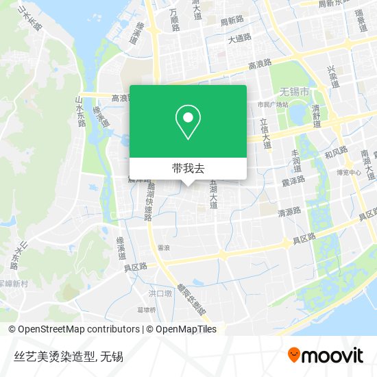 丝艺美烫染造型地图