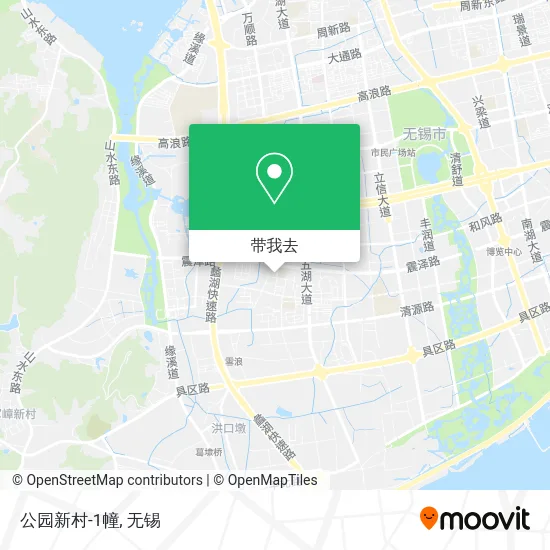 公园新村-1幢地图