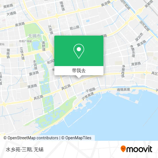 水乡苑-三期地图