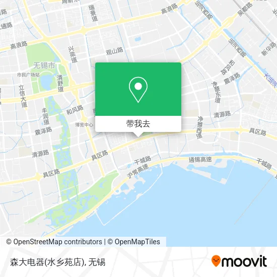 森大电器(水乡苑店)地图