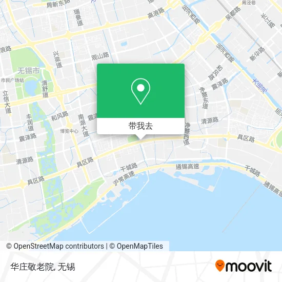 华庄敬老院地图