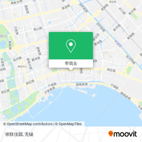 侬联佳园地图