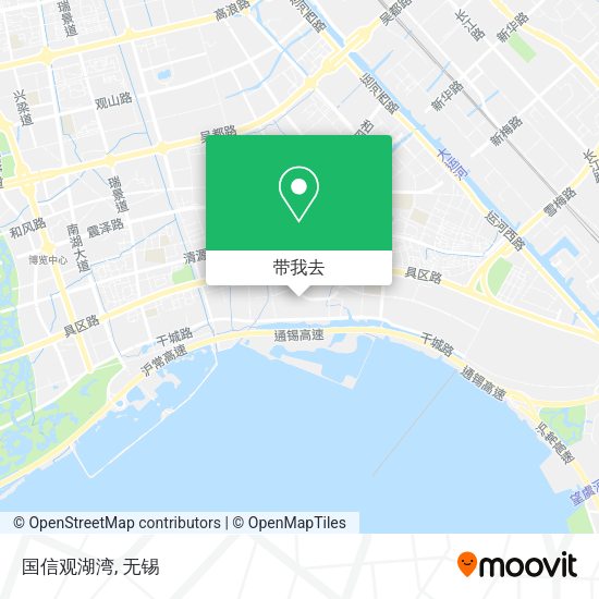 国信观湖湾地图