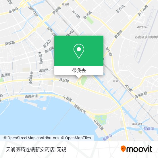 天润医药连锁新安药店地图