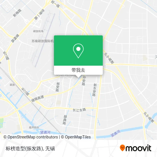 标榜造型(振发路)地图