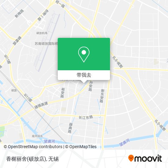 香榭丽舍(硕放店)地图