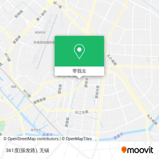 361度(振发路)地图