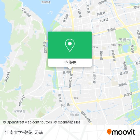 江南大学-澈苑地图